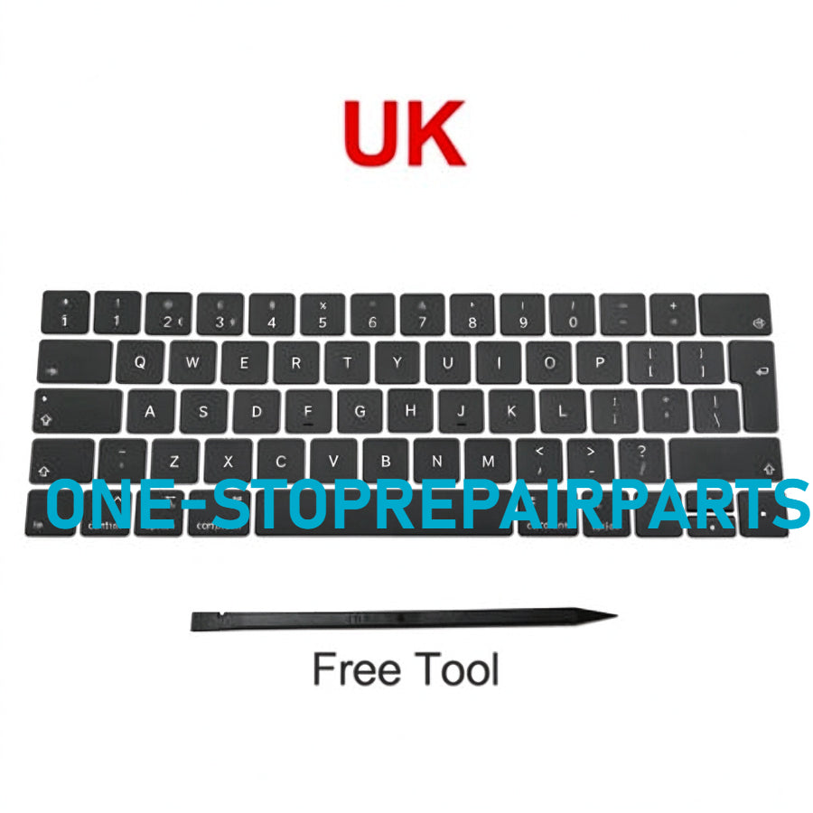 New A1989 A1990 Keyboard keys keycap for Macbook Pro Retina laptop key cap 2018 2019 Year Macbook repair parts