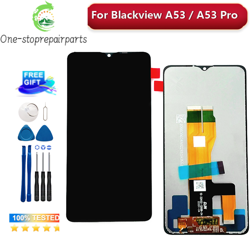 New Original For BLACKVIEW A53 LCD Display+Touch Screen Digitizer Replacement For Blackview A53pro LCD Screen Sensor Repair Blackview phone repair parts