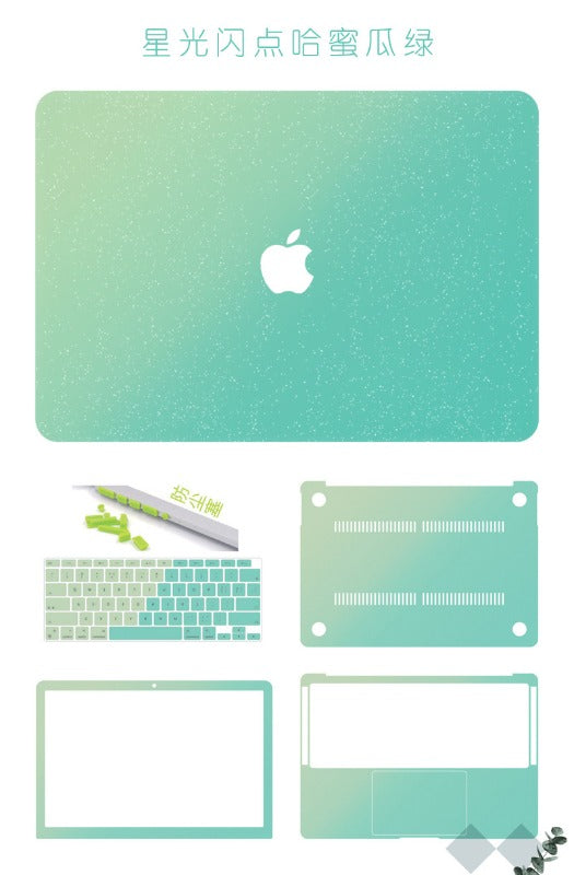 Frosted gradual change color protective case for MacBook Air Pro 11 "12" 13 "14" 15 "16" Neo A3404 A3426 A3427 A3428 A3429 A3449 A3448 A3434 A3403 A3186 A3402 A3401 A3112 A3185 A3114 A3241 A3113 A3240 Laptop accessories