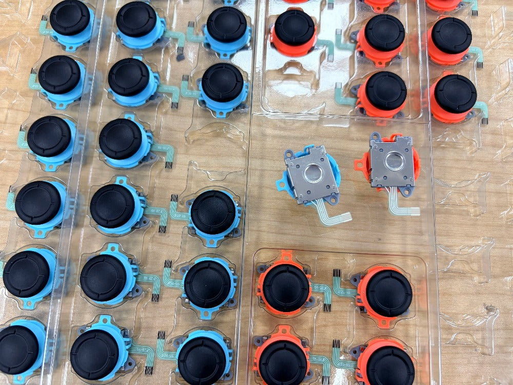 10PCS GINFULL TMR Electromagnetic Joystick For NS2 Switch 2 Controller Anti-Drift 3D Analog Thumb Stick For Joy Con 2 L R Rocker Game console repair parts