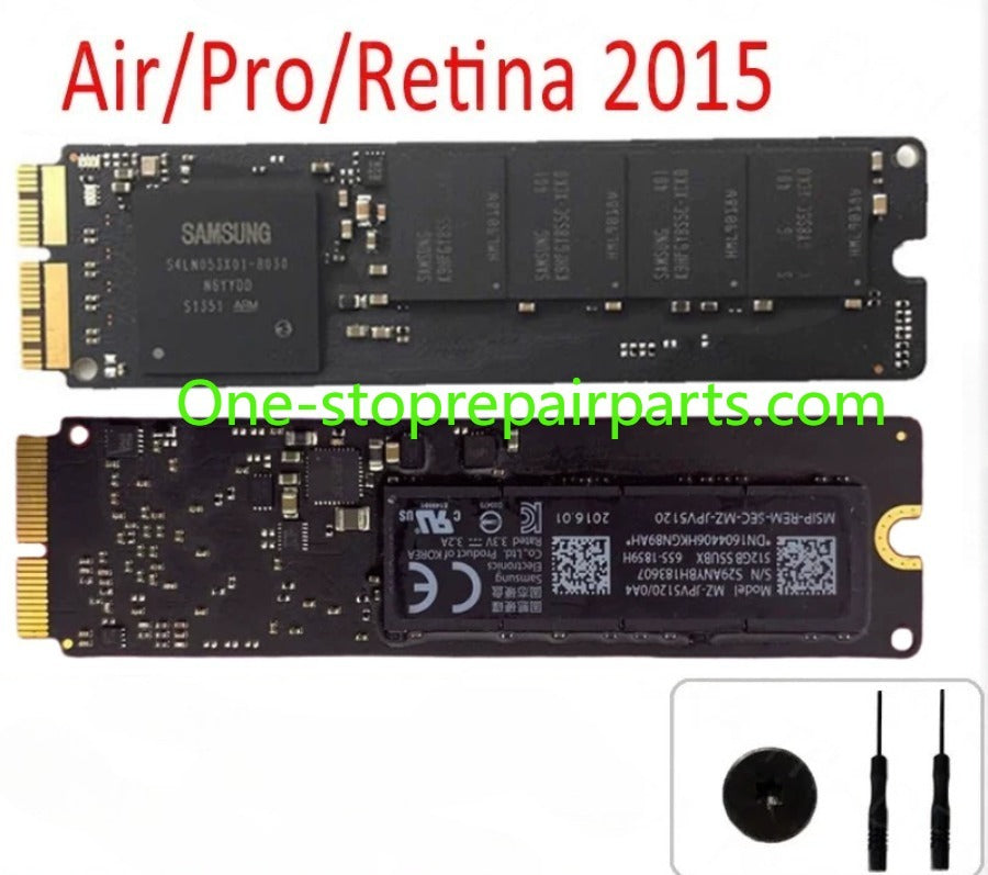 2015 2014 2013 Year for Macbook Air & Pro Retina 11" 13" 15" A1502 A1398 A1466 A1465 SSD Solid State Drive 128GB 256GB 512GB 1TB Macbook repair parts