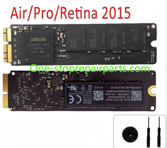 2015 2014 2013 Year for Macbook Air & Pro Retina 11" 13" 15" A1502 A1398 A1466 A1465 SSD Solid State Drive 128GB 256GB 512GB 1TB Macbook repair parts
