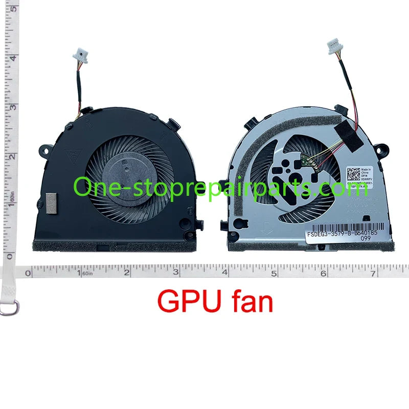 New laptop CPU GPU cooling fan for Dell G3-3779 3776 G3-3579 G3-3590 G5-5500 G5-5505 G3-3500 Dell laptop repair parts