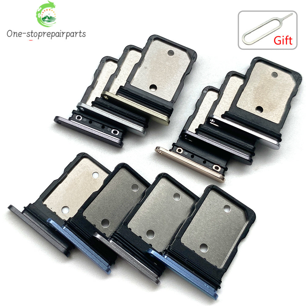 SIM Card Slot SD Card Tray Holder Adapter For Google Pixel 7 / Pixel 7 Pro / Pixel 7A / Pixel 8 / Pixel 8 Pro / Pixel 8A Google Pixel phone repair parts