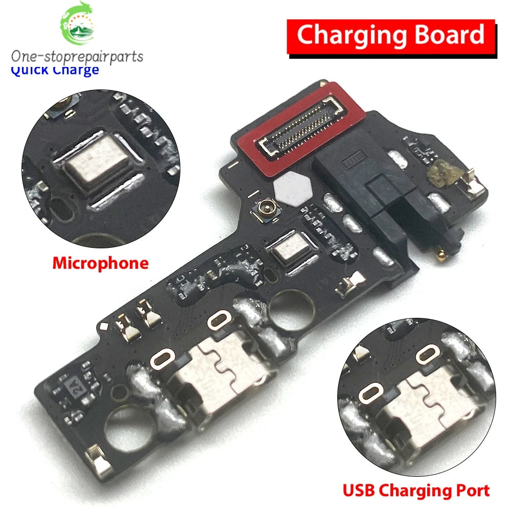 10Pcs, USB Charge Connector Charging Board Port Flex Cable For OPPO Realme C31 C25 C35 C55 C65 C51 C61 C71 C53 C63 C73 C67 4G 5G Realme phone repair parts