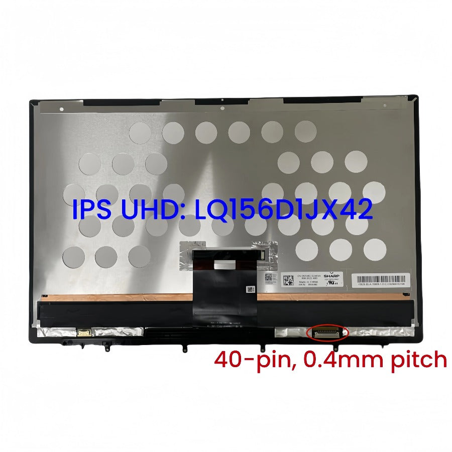 15.6" for DELL XPS 15 7590 Precision 5540 LCD Touch/OLED Screen Assembly LQ156D1JX42 0DPNY4 0N5V8C ATNA56WR04-0 0XCKGD 0HHFM Dell laptop repair parts