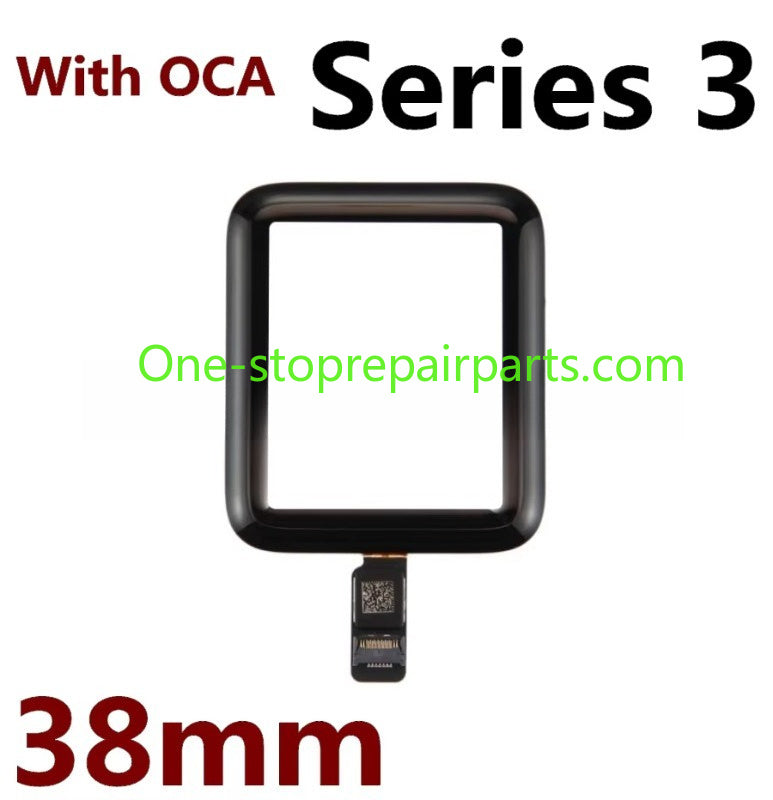 Touch Screen Digitizer Glass Lens Panel For Apple Watch Series SE 1 2 3 4 5 6 7 8 38mm 42mm 40mm 44mm TouchScreen Repair Parts iWatch repair parts