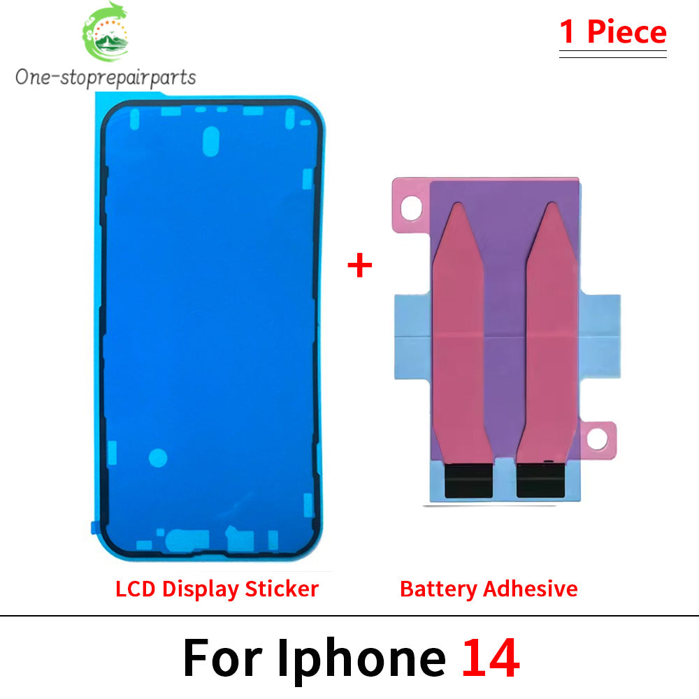 10Pcs, Waterproof Adhesive Sticker Screen Frame Bezel Seal Tape Battery Sticke For iPhone 11 12 13 14 15 16 Pro Max Plus X Xs iPhone phone repair parts