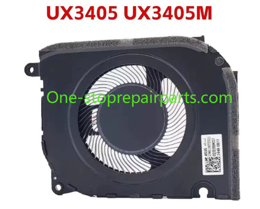 CPU Cooling Fan for  ASUS Zenbook 14 2024 OLED UX3405 UX3405C UX3405M Cooling Fan DC 5V 4-pin 13NB11R0T03011 DQ5D586M017 ND85C57-23D08