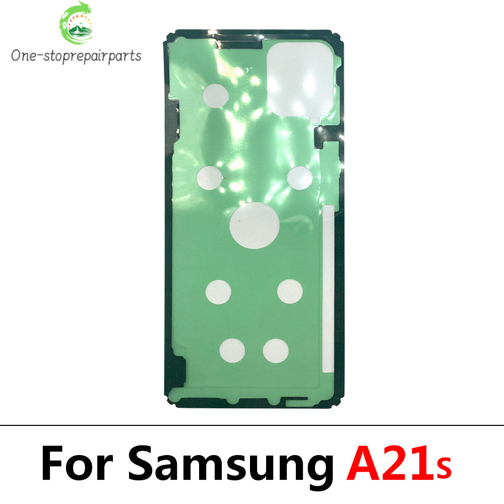 10Pcs， Back Battery Cover Door Sticker Adhesive Waterproof For Samsung A20 A30 A50 A70 A20s A21s A30s A31 A51 A71 A32 A52 A72 Samsung phone repair parts