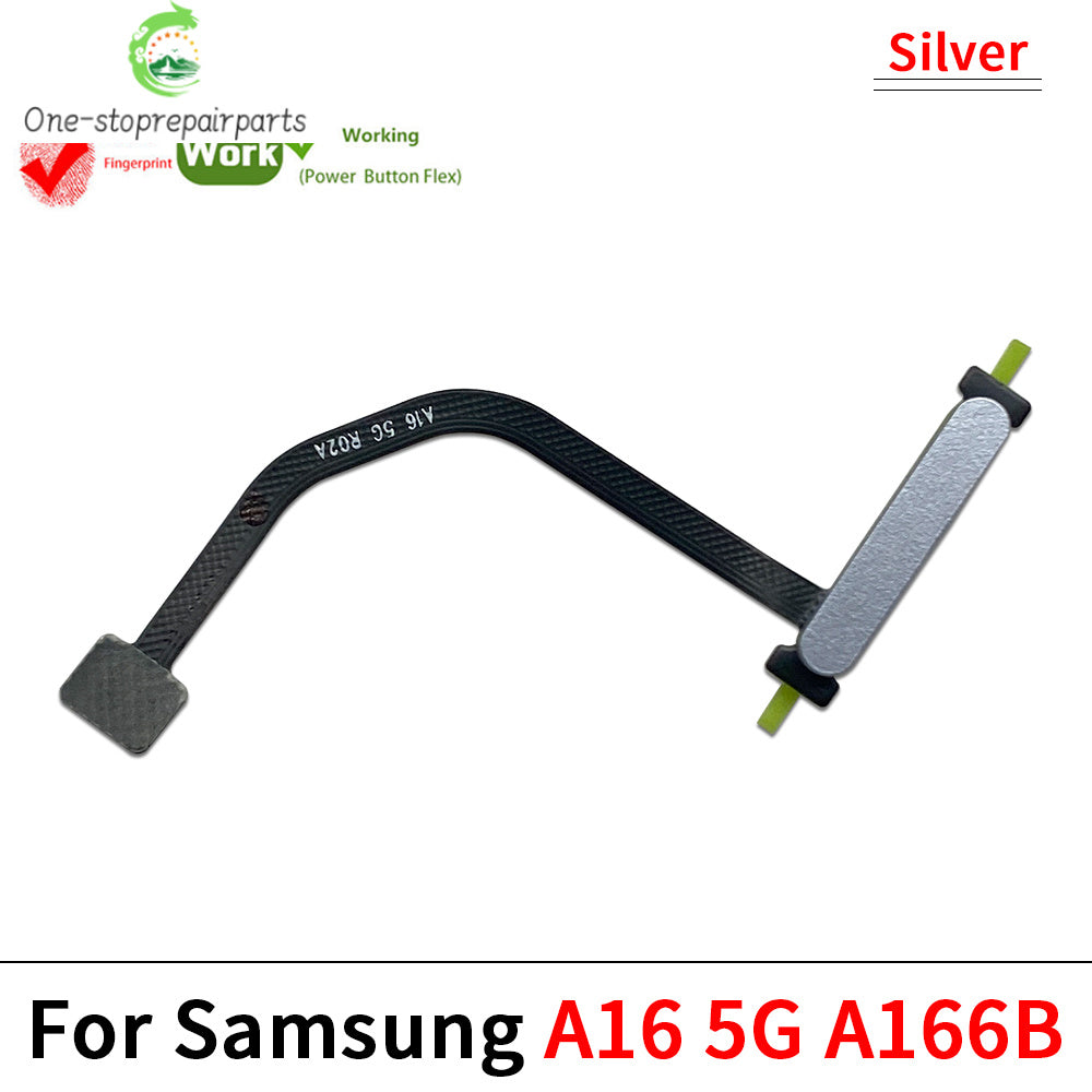 New For Samsung A06 A16 A26 4G 5G Home Button FingerPrint Touch ID Sensor Flex Cable Ribbon Replacement Parts Samsung phone repair parts