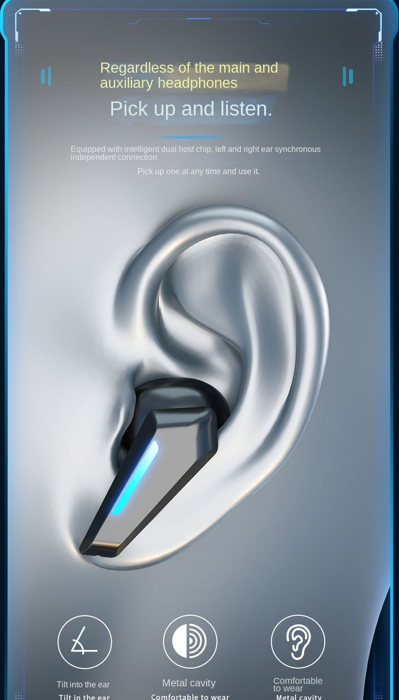 Accessories Wireless Bluetooth Headset M5 Gaming Gaming Low Latency Noise Cancellation In-ear