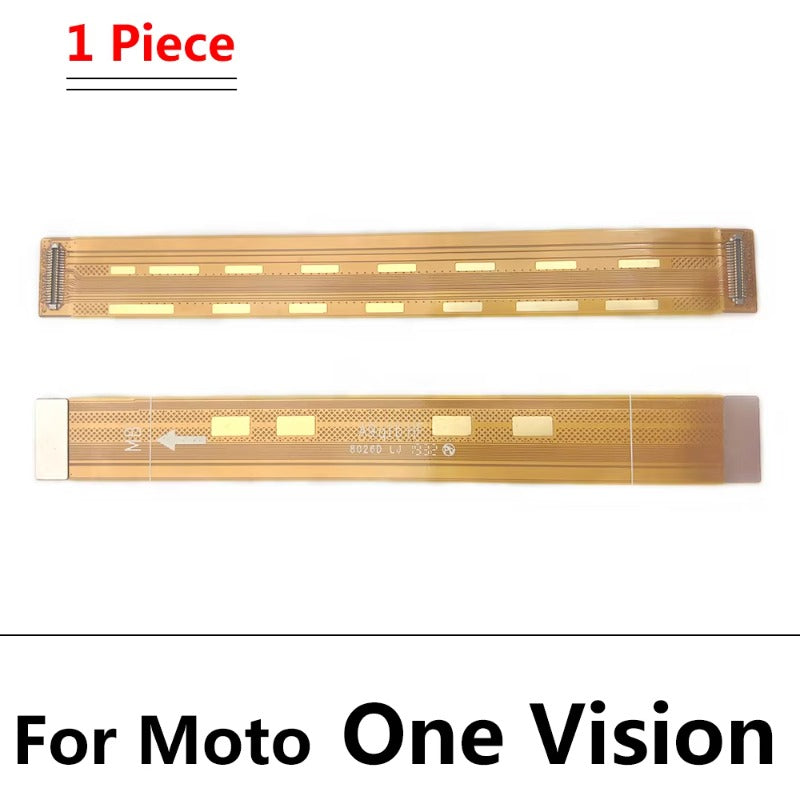10pcs Main Board Mainboard Connect Flex Cable For Motorola Moto G8 G9 Plus Play Power One Hyper Macro Vision Fusion Plus Motorola phone repair parts