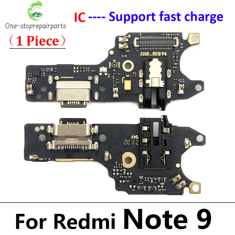 10Pcs, Charger Board Flex For Xiaomi Redmi Note 7 8 8T 9 9s 10 10s 11 12 Pro 4G 5G USB Port Connector Dock Charging Flex Cable Xiaomi  Xiao mi phone repair parts