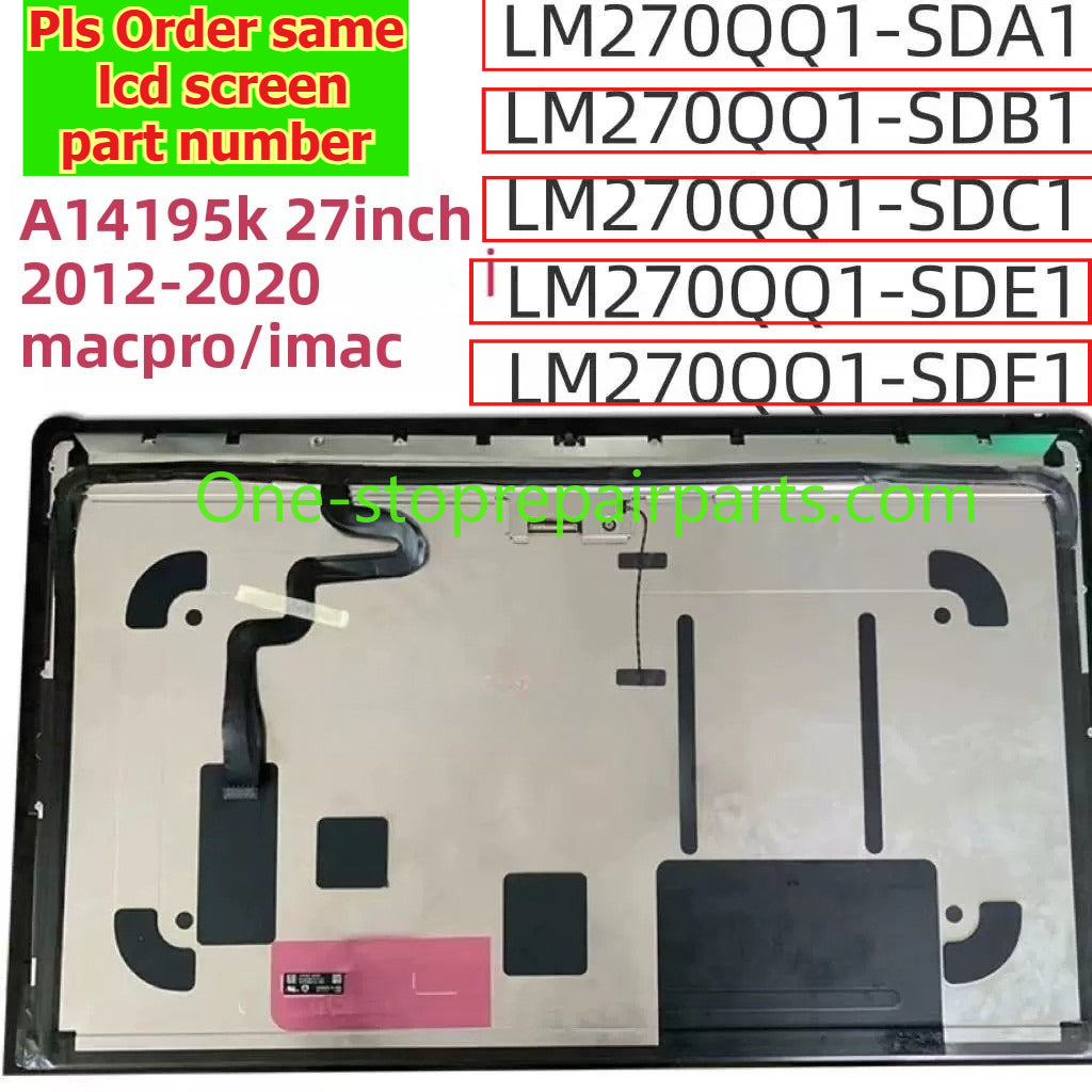 2K 4K 5k LCD display screen assembly for iMac a1418 a1419 screen assembly/imac screen glass/imac 27-inch 21-inch screen