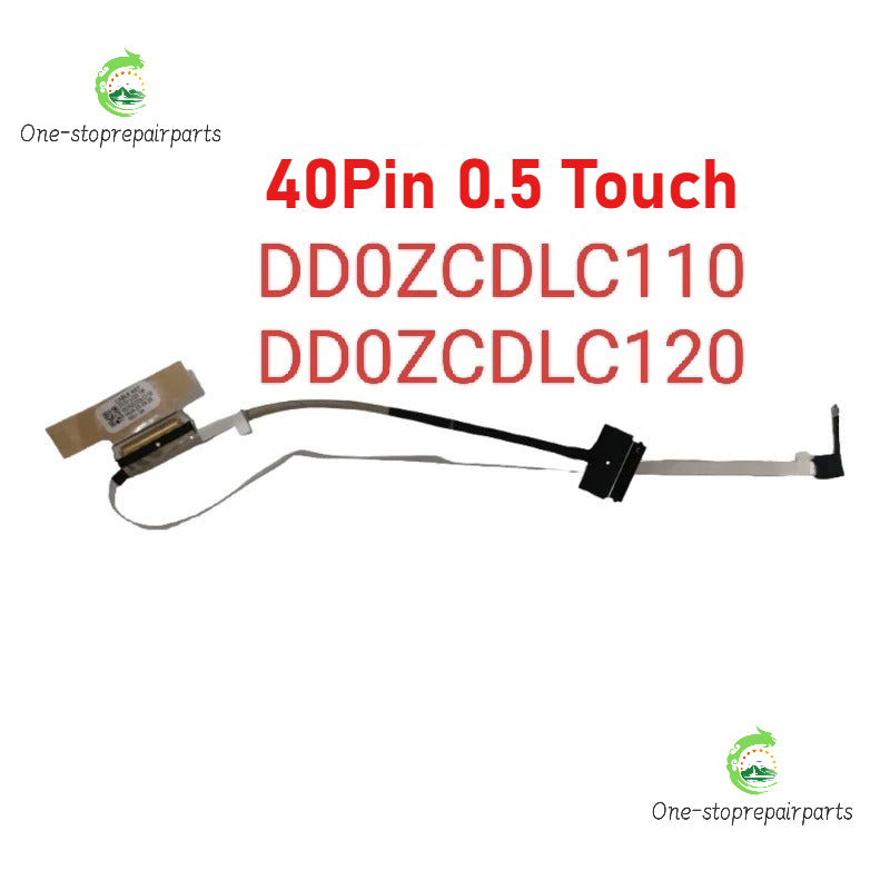 30 Pin 40Pin Touch No touch LCD Cable For ACER Chromebook C736 C736T C734  50.KYFN7.002 50.KD4N7.001 DD0ZCDLC010 50.AYVN7.001 DD0ZCDLC000 0.KCZN7.003 DDZBPBLC100 50.AYWN7.003 DD0ZCDLC110 Acer laptop repair parts