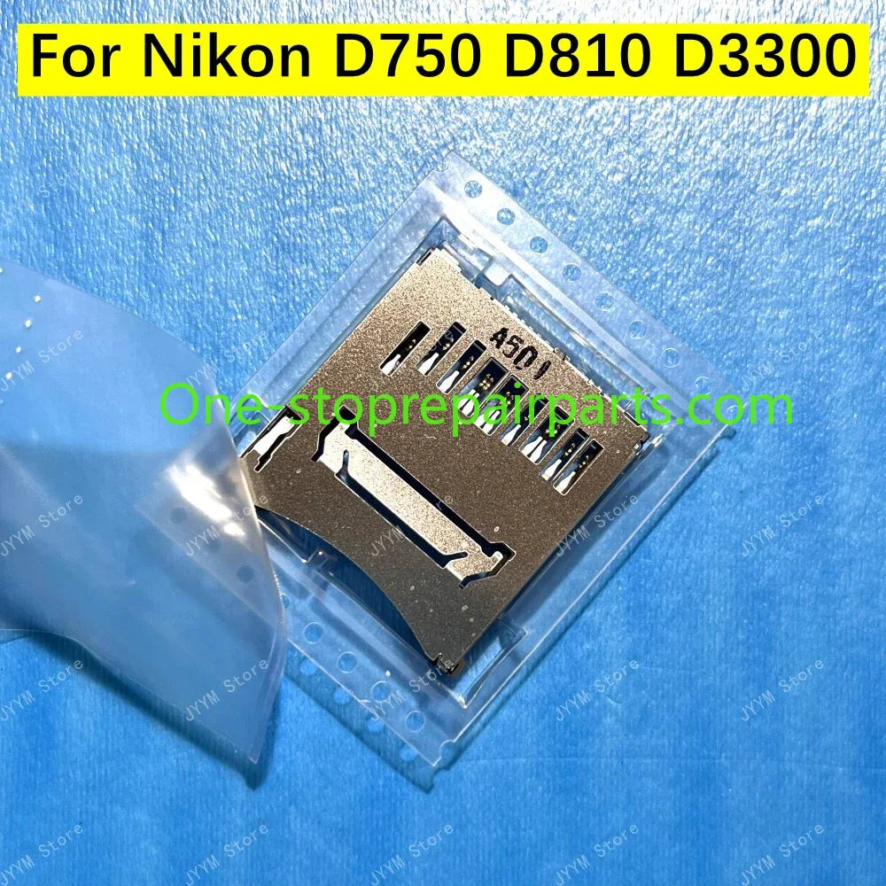 NEW For Nikon D750 D810 D3300 SD Card Slot Memory Reader Connector Holder Camera Replacement Repair Spare Part Digital Camera repair parts