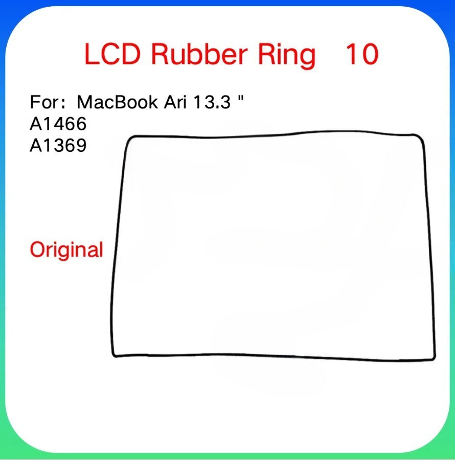 MacBook LCD Screen Rubber Bezel Ring A1706 A1989 A1707 A2141 A2338 A2337 A1932 A2442 A2485 A2681 A2941 A3404 Middle Frame Seal Macbook repair parts