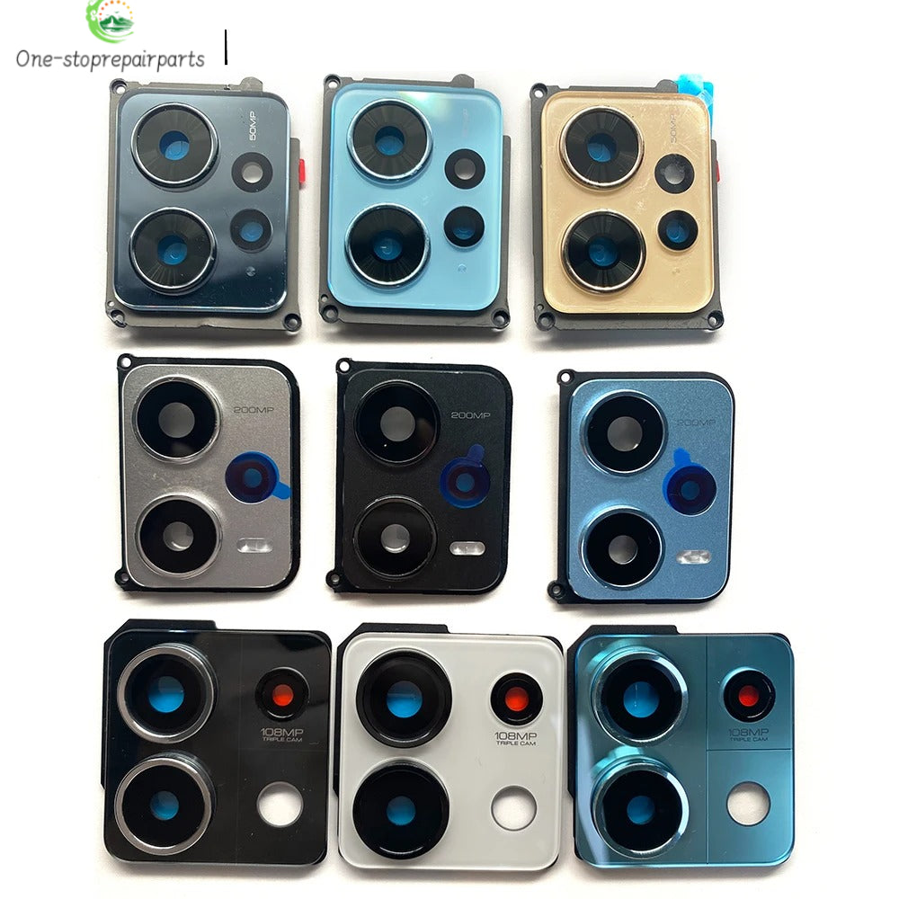 Back Rear Camera Glass Lens Circle Cover With Adhensive For Xiaomi Redmi 12 Note 12 13 Pro Plus 4G 5G Replacement Parts  Xiaomi  Xiao mi phone repair parts