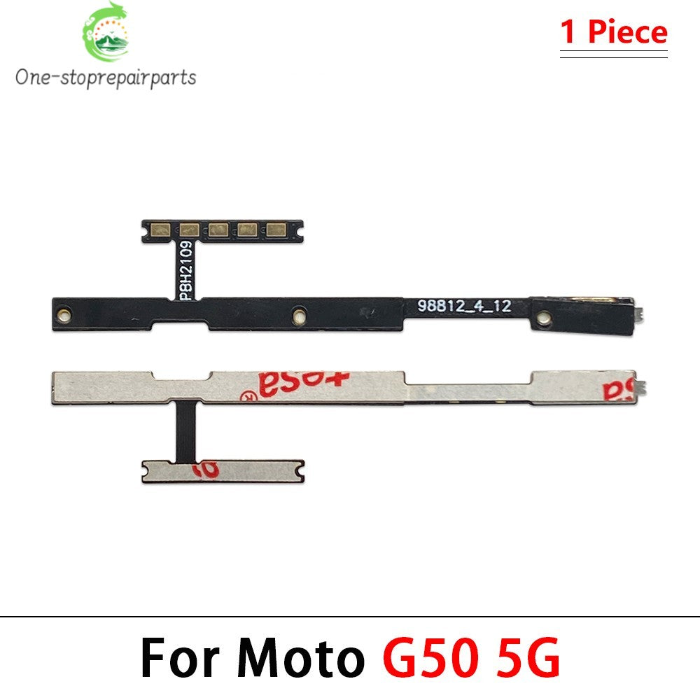 Power on off Volume Key Button Flex Cable For Motorola Moto G10 G20 G30 G100 G200 G50 G60 G60s G31 G51 G71 G22 G32 G52 G62 5G Motorola phone repair parts