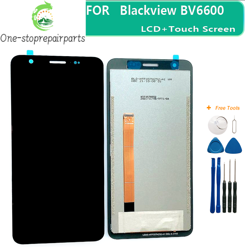 For Blackview BV6600 LCD Display + Touch Screen Digitizer Glass Panel Assembly Replacement FOR BV6600E BV 6600 PRO Display Part Blackview phone repair parts