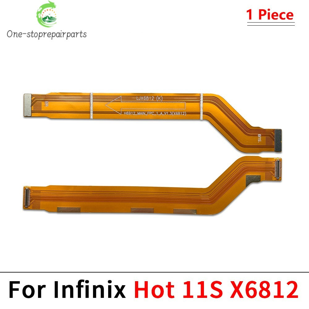 New For infinix Hot 8 9 11 11s 20 20s 30 40 50 Pro Plus 5G X650 X662 X668 Main Board Motherboard Flex Cable Replacement parts  infinix phone repair parts