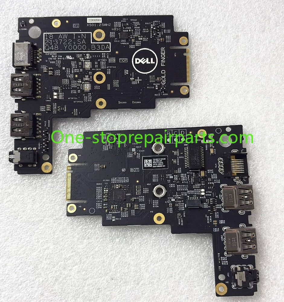 Dell Alienware M18 R1 R2 2.5G USB Small Board Audio Network Port  USB daughterboard CN-Q5D14J (213676) 2.5G Q5D18M (213690) CN-Q5D15Y (213722) 1G Q5D18T (213722)  Alienware Laptop repair parts