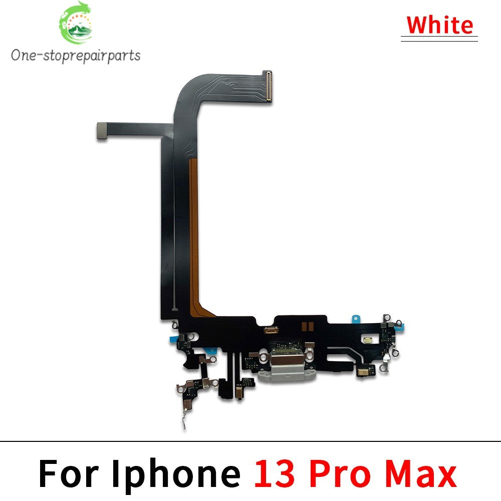 New For iPhone 13 Pro 13Pro Max Mini Dock Connector Micro USB Charger Charging Port Flex Cable Microphone Board iPhone phone repair parts