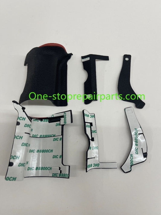 Nikon D750 THUMB/SIDE/GRIP RUBBER SET hand grip thumb side leather REPAIR PARTS + ADHESIVE Digital Camera Repair parts