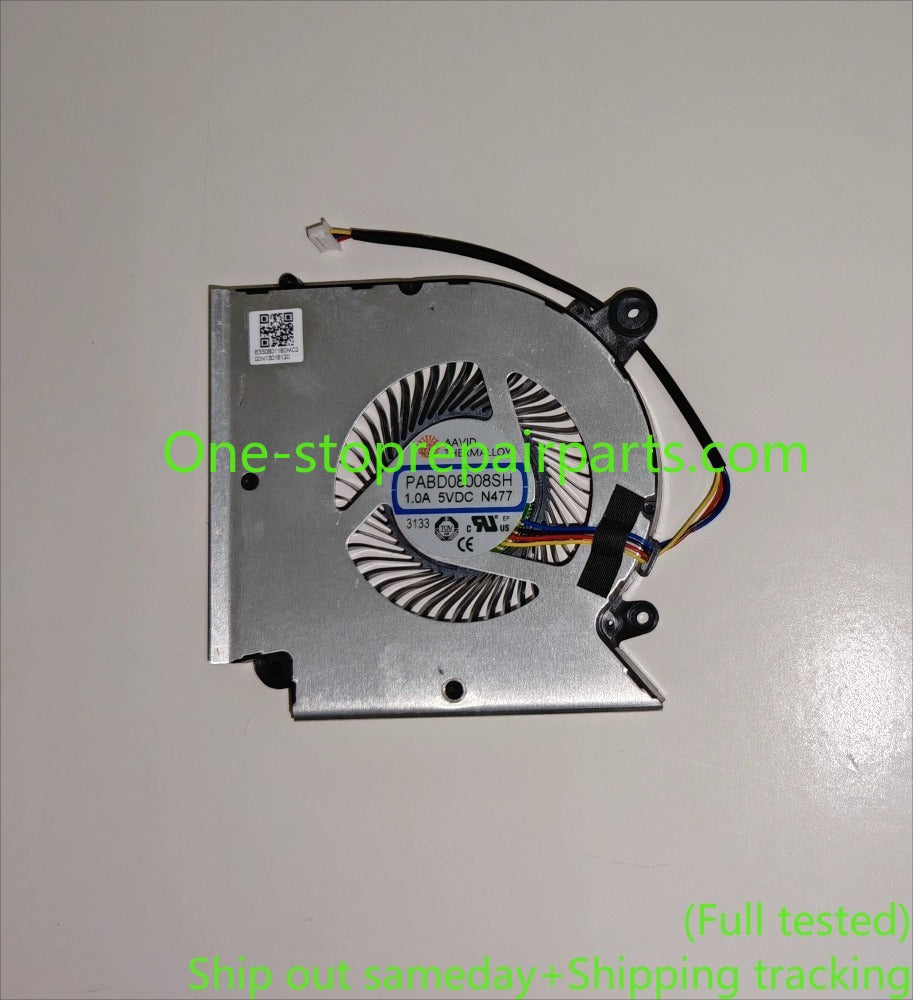 Cooler cooling fan For MSI GF66 GF76 MS-1583 66 GL66 N477 N460 5V PABD08008SH PAAD06015SL  Laptop CPU GPU fan