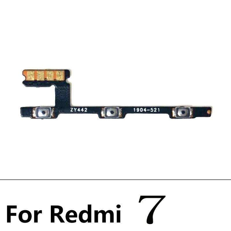 Power ON OFF Volume Camera Key Button Switch Flex Cable For Xiaomi Redmi 7 7A 8 8A 9 9A Note 7 8 8T 9 10 Pro 9s MI 10T Lite 10 Xiaomi  Xiao mi phone repair parts