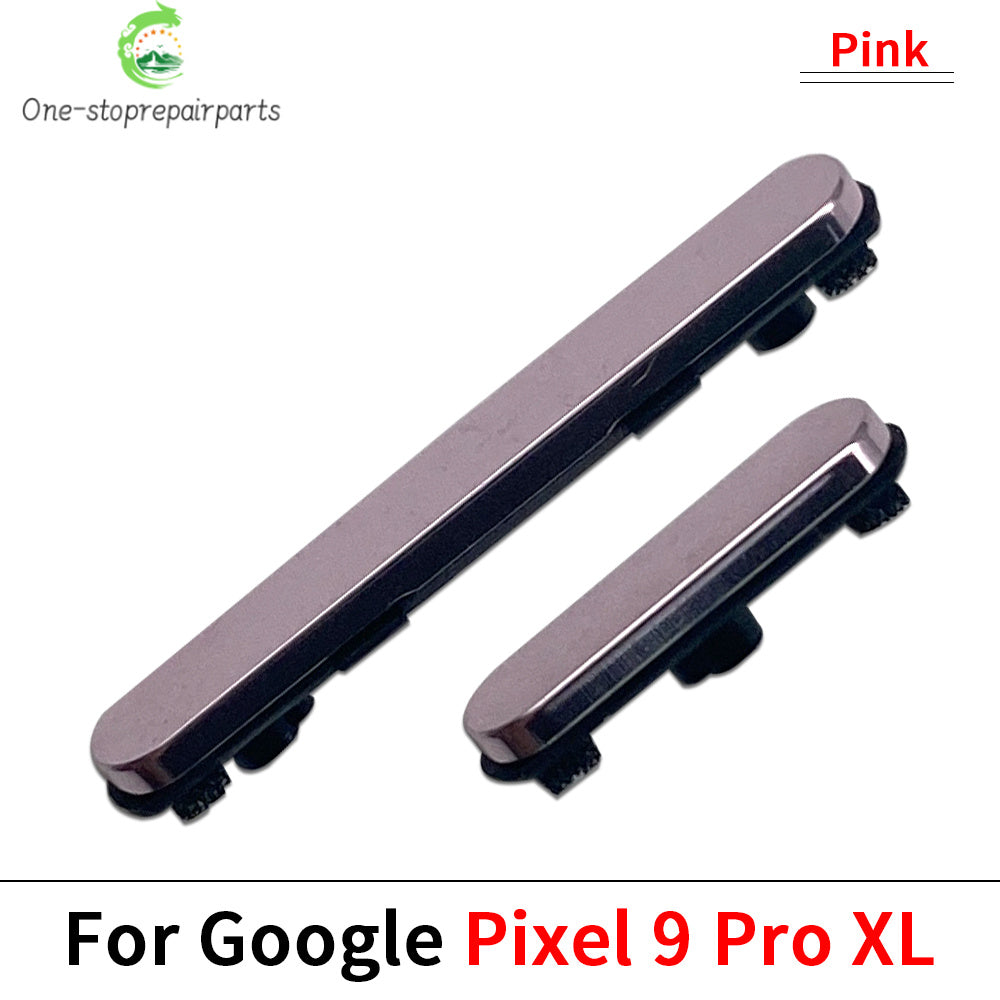 10Pcs. New For Google Pixel 9 / Pixel 9 Pro / Pixel 9 Pro XL Power Volume Side Button Key Replacement Parts Google Pixel phone repair parts
