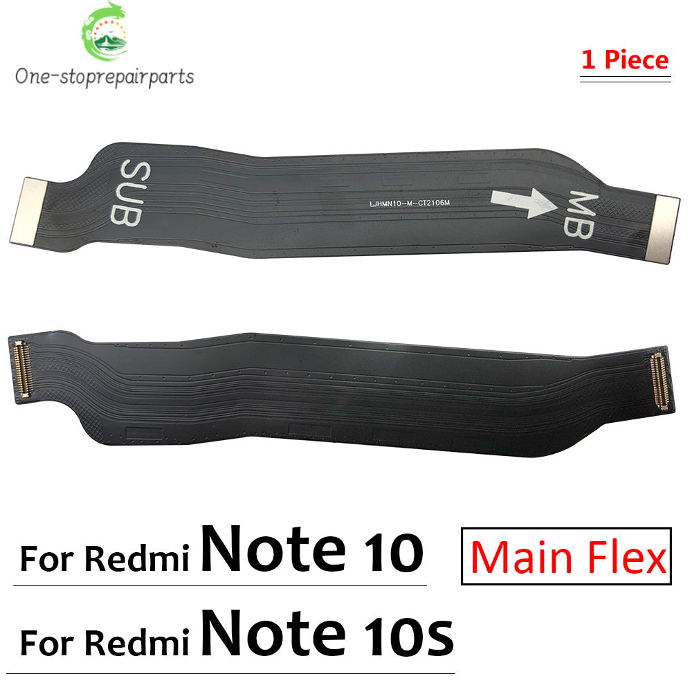 New For Redmi Note 10 / Note 10s Main FPC LCD Display Connect Mainboard Flex Cable Replacement Parts Redmi phone repair parts