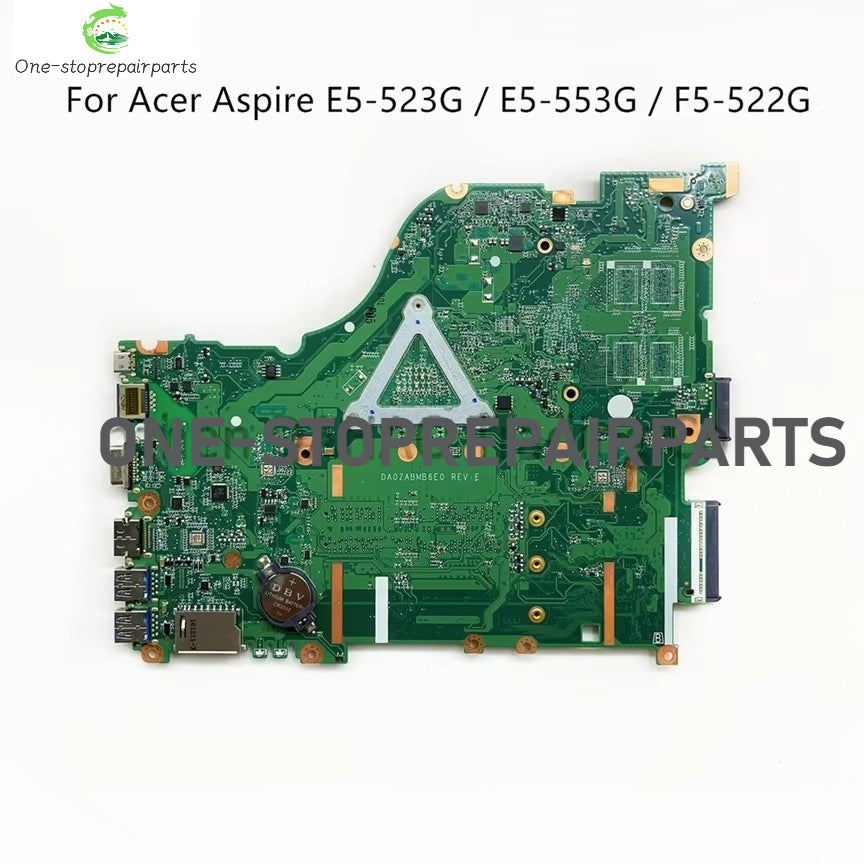 DA0ZABMB6E0 For Acer Aspire E5-523 E5-553 F5-522 Laptop Motherboard With E2-9010 A4 A9-9410 A10-9600P CPU DDR4 UMA NB.GES11.002 Acer laptop repair parts