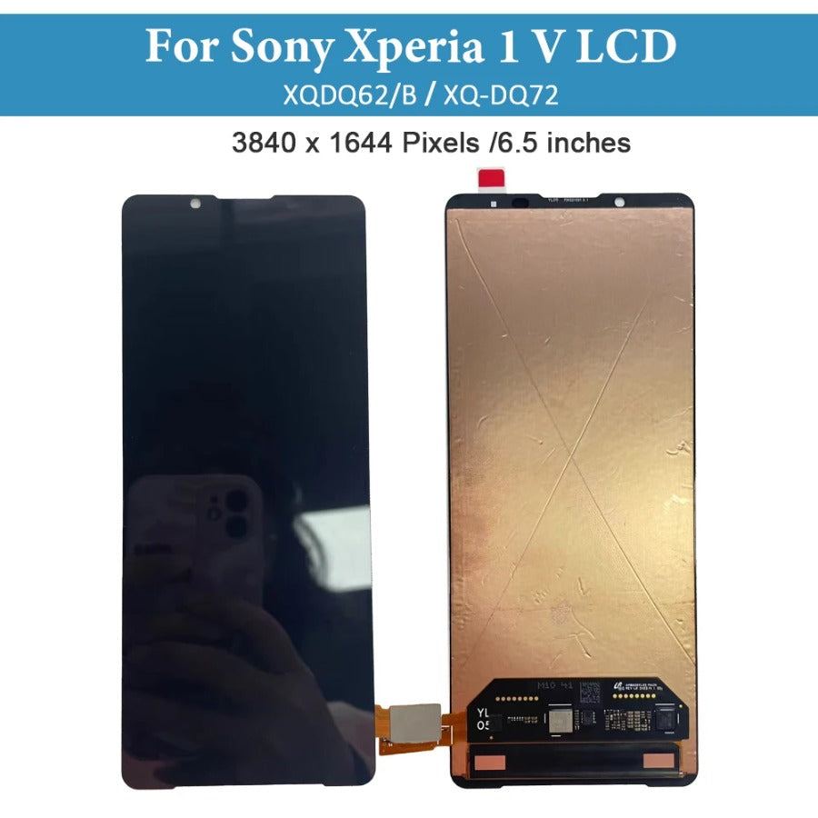 6.5"Original OLED For Sony Xperia 1 V LCD Display Touch Screen Digitizer Assembly For Sony x1V XQDQ62/B XQ-DQ72 Screen Replace Sony phone repair parts