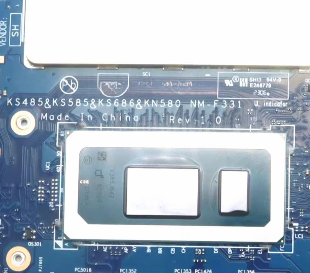 For Lenovo IdeaPad Slim 3 15IAH8 Notebook Motherboard With CPU i5-12450H RAM 8G 16G 5B21L52231 NM-F331 Motherboard 100% Test ok Lenovo laptop repair parts