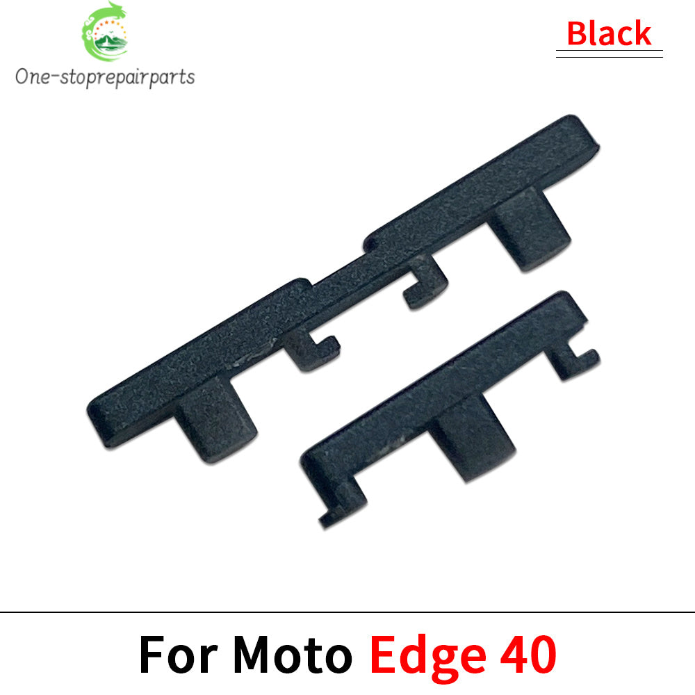 Power Volume Side Button Key External Plastic Button For Motorola Moto Edge 40 50 Neo Pro Fusion Motorola phone repair parts