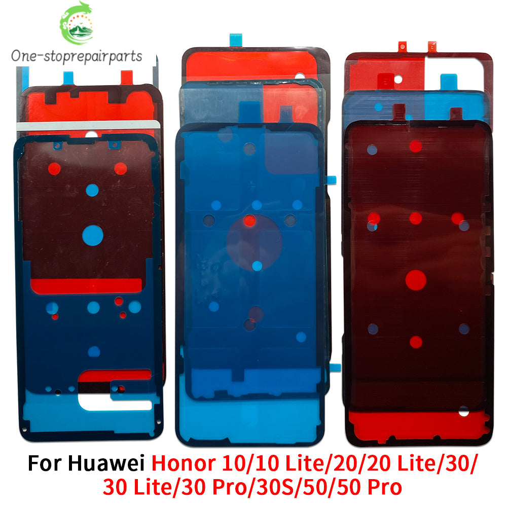 New Adhesive Sticker Back Housing Battery Cover Tape Waterproof For Huawei Honor 9 10 20 30 30s 50 Pro Lite Huawei phone repair parts