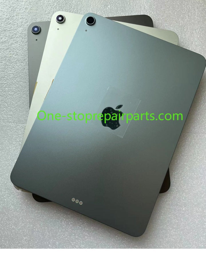 Back housing cover with speaker home power key button parts assembly for iPad air 4 air 5 air 6 A2316 A2588 A2589 A2902 A2702 A2324 A2903 A2904 WiFi Cellular battery back cover iPad repair parts