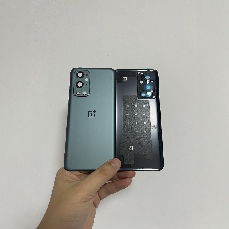 AAA+ quality For OnePlus Back Battery Cover Door Rear Glass Oneplus 9 9R 9Pro 9RT Battery Cover  Case With Camera Lens OnePlus phone repair parts