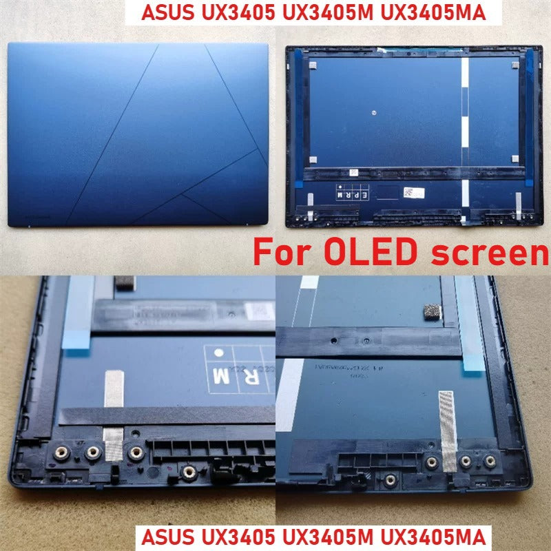 Cover case For ASUS UX3405 UX3405M UX3405MA 2024 LCD Back Cover Bezel frame topcase palmrest upper bottom HINGE cover ASUS laptop repair parts