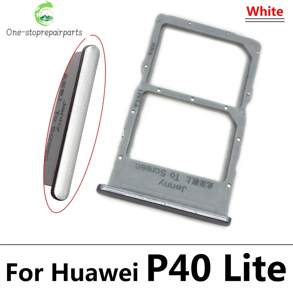 New SIM Card Tray Slot Holder For Huawei P40 P30 Lite Pro Replacement Parts Huawei phone repair parts