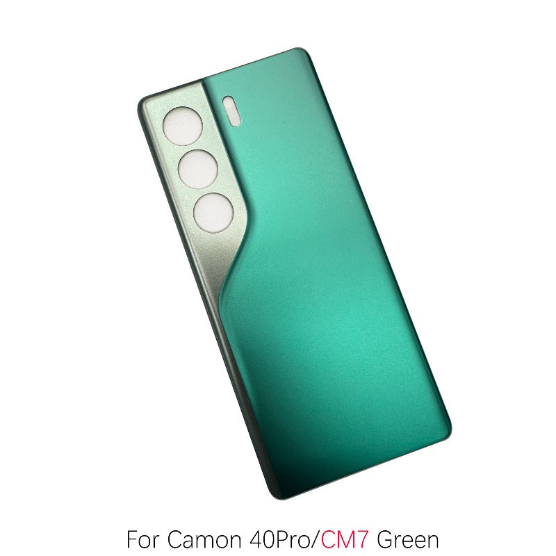 Battery bacjk housing for Tecno Infinix Camon 40Pro CM6 CM7 Pova Lj8k Rear Case Phone Case Rear Cover camera lens