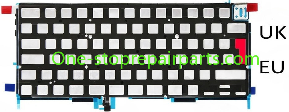 New for MacBook Pro Retina 14" 16" M1 A2442 A2485 EU UK US Keyboard Backlight Backlit Foil Sheet 2021 Year Replacement Macbook repair parts