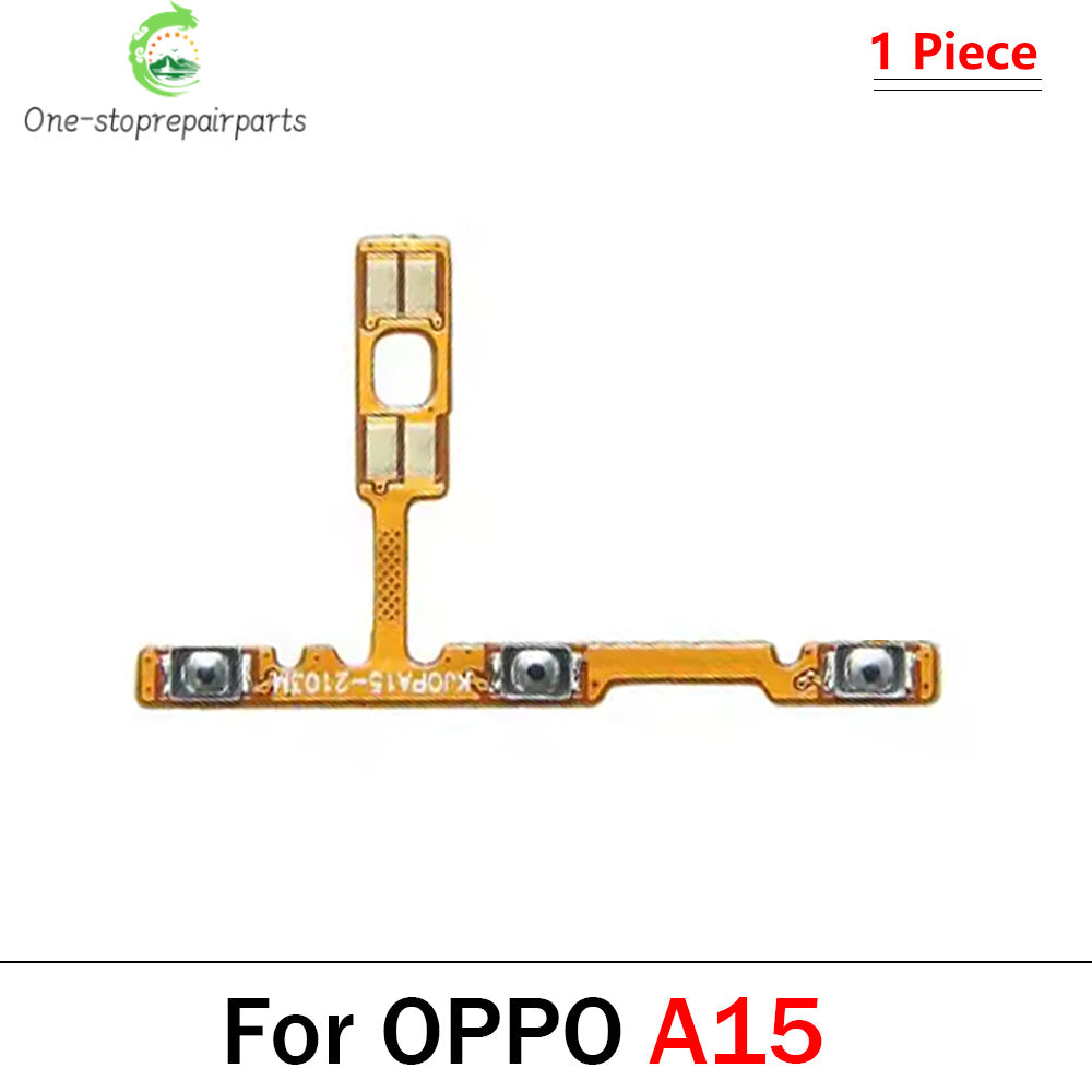 New Power on off Volume Key Button Flex Cable For OPPO A12 A15 A16 A52 A53 A54 A55 A57 A72 A73 A74 A93 A94 A95 A96 4G 5G OPPO phone repair parts