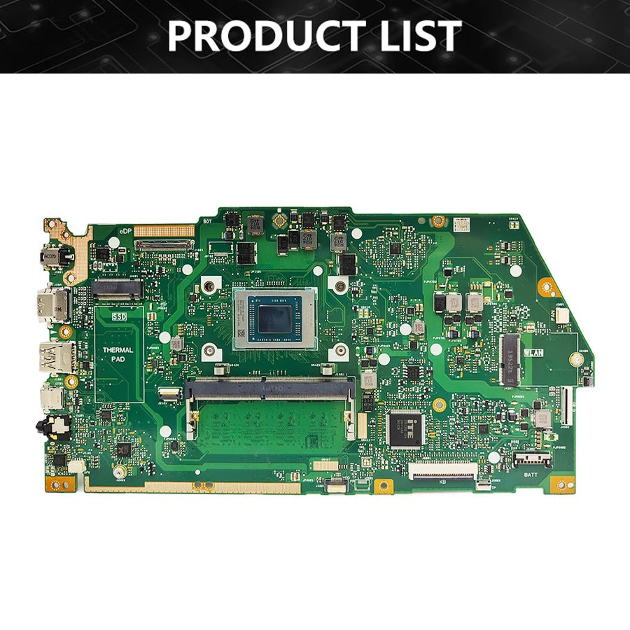 For ASUS VivoBook X513I M513IA KM513IA Mainboard X513IA X513I M513IA X513IB X513IQ X513ID X515IA X513U X513MA X412IA X513IAR ASUS laptop repair parts