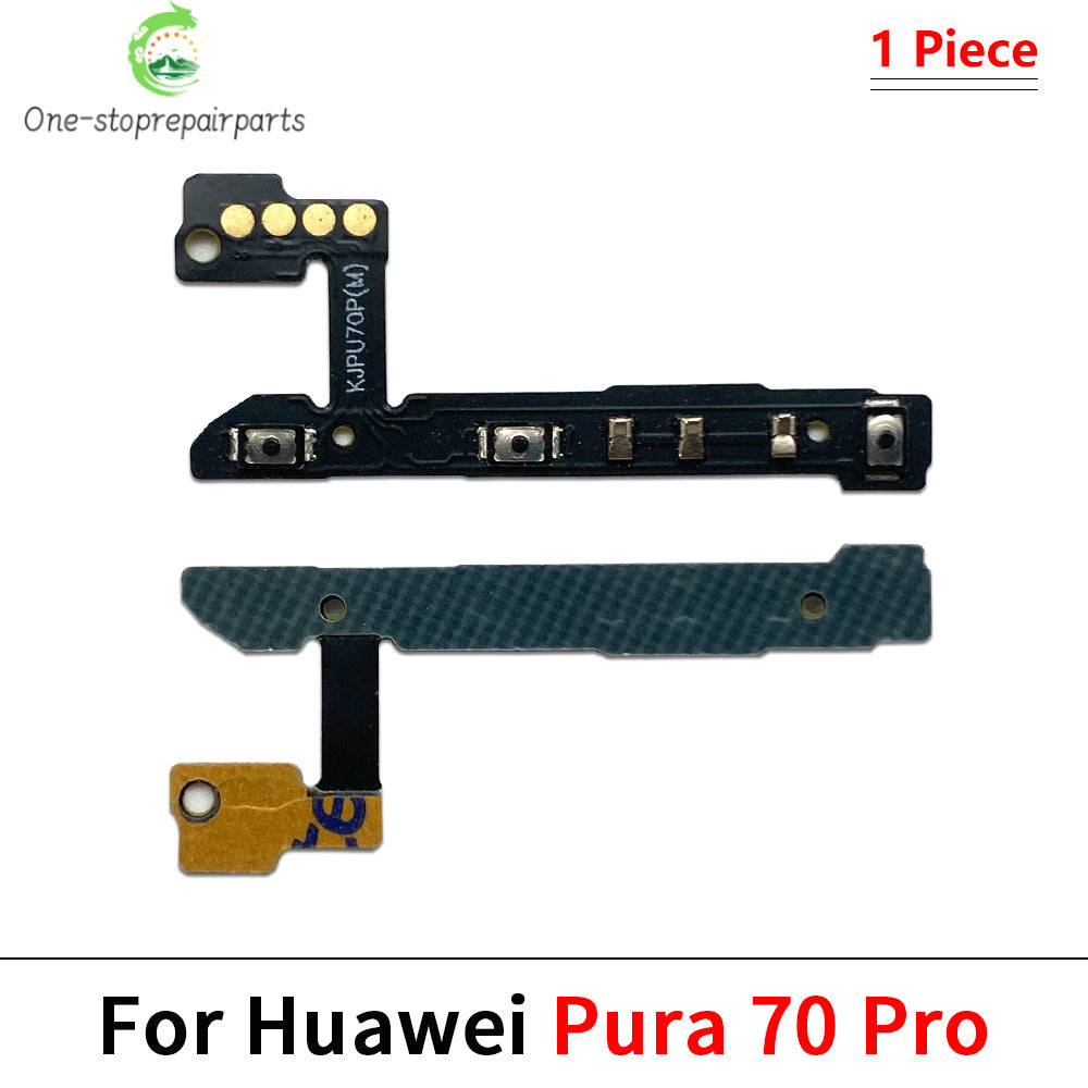 Power Switch On Off Button Volume control Key Button Flex Cable For Huawei P20 P30 P40 P50 P60 Pura 70 Pro Lite P50E Huawei phone repair parts