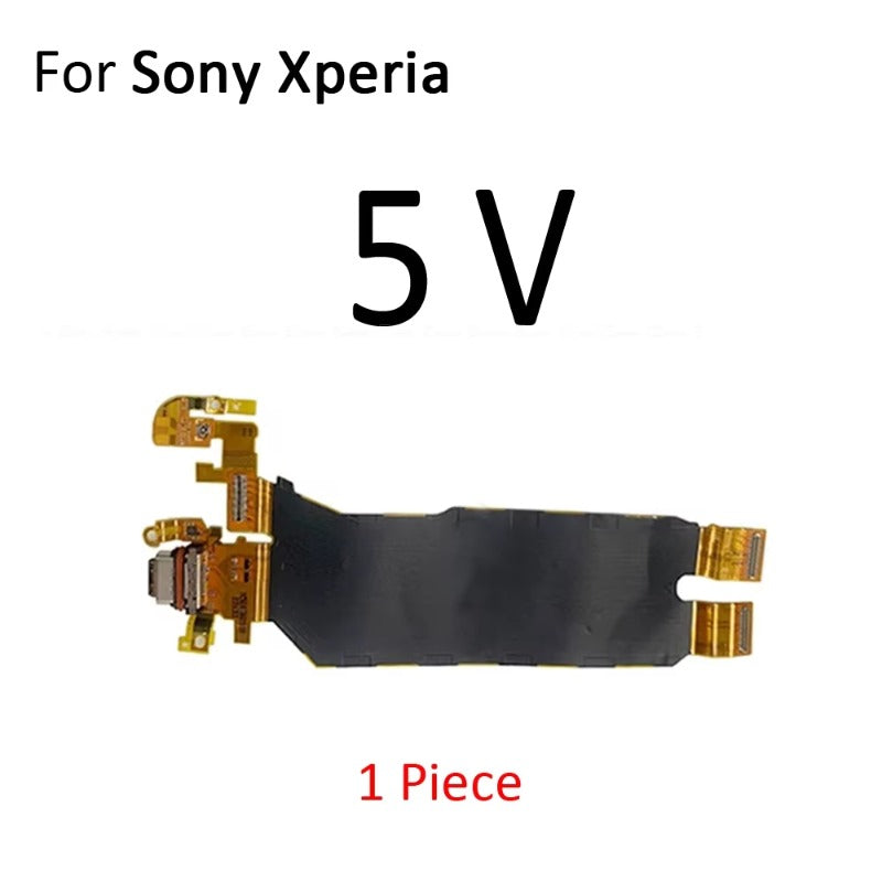 Fast Charger USB Dock Charging Dock Port Board With Mic Microphone Flex Cable For Sony Xperia 1 5 II III IV VI V Sony phone repair parts