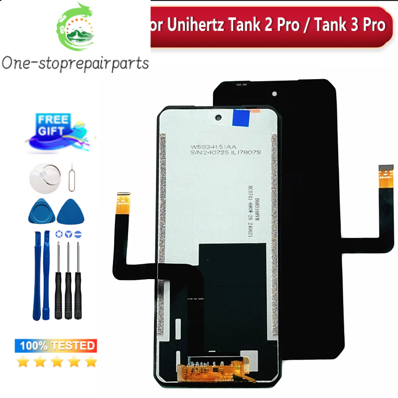 100% Quality For Unihertz Tank 2 Tank 3 Tank 3 Pro 3S LCD&Touch Screen Digitizer Ddisplay Screen Module Repair Replacement Parts Other brand Phone repair parts