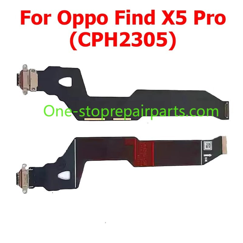 Charge Board For OPPO Find X5 Pro X3 Lite X2 Neo X 5G Charging Port Plate Ribbon Socket Usb Connector Phone Parts Flex Cables Oppo phone repair parts